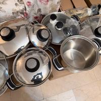 Batteria pentole MC in acciaio inox