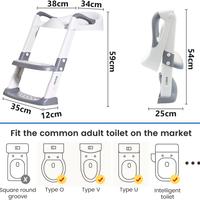 Riduttore WC per Bambini Vasino con Scaletta