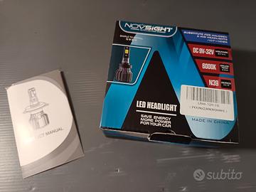 lampade H1 led 6000k nuove 