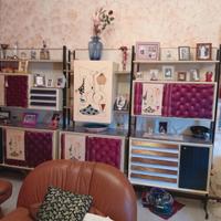 Parete attrezzata anni 70