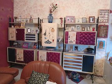 Parete attrezzata anni 70