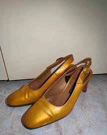 Decolletè sling back vintage Casadei