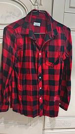 Camicia a quadroni rossa 12 anni marca Berna