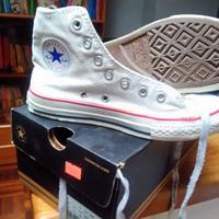 ALL STAR BIANCHE TG 34 unisex