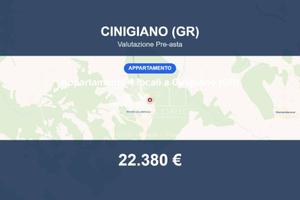 Immobile in asta di 102 m² con box auto a Cinigian