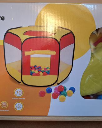 Box gioco tenda palline