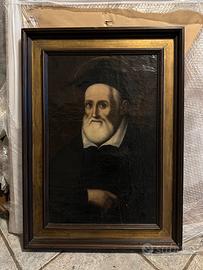 San Filippo Neri Olio su tela con cornice