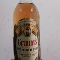 Bottiglia  Grant's Scotch Whisky vintage anni '70