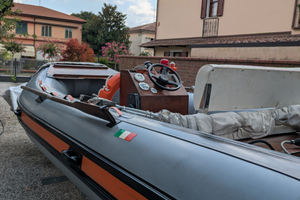 Gommone più carrello