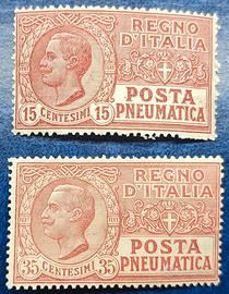 REGNO 1927 Pneumatica tipo Leoni POSTA PNEUMATICA
