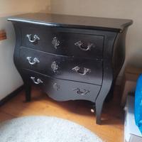 Cassettiera/Comò copia Luigi XVI sagomato