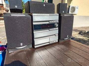 Stereo Yamaha completo con casse – CD, ra