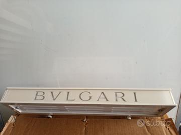 Lampada mensola espositore Bulgari pro