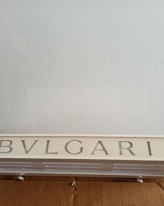 Lampada mensola espositore Bulgari pro