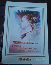 Folder filatelico la donna nell'arte 1999