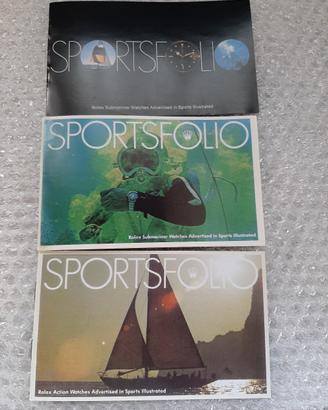Rolex Sportsfolio "collezione completa"