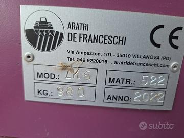 Aratro de franceschi