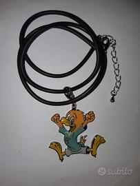 Collana S.S.LAZIO aquilotto skeggia originale