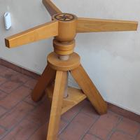 base tavolo in faggio