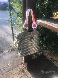 borsaAnna Rita N vintage con lavorazione a mano 