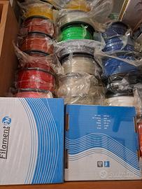 Bobine 3mm PLA ABS TPU 1KG da 6 ad 8 euro al kg