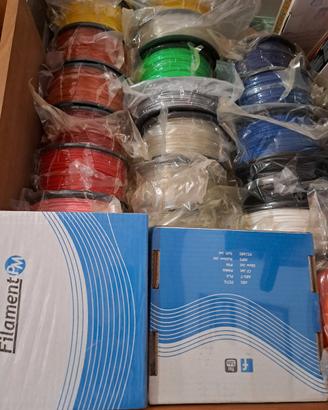 Bobine 3mm PLA ABS TPU 1KG da 6 ad 8 euro al kg