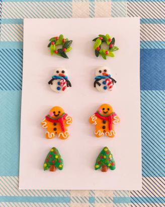 orecchini per natale