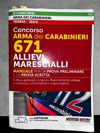 Manuale di preparazione al concorso carabinieri