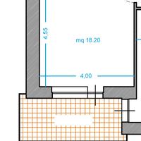 Stanza in studio condiviso