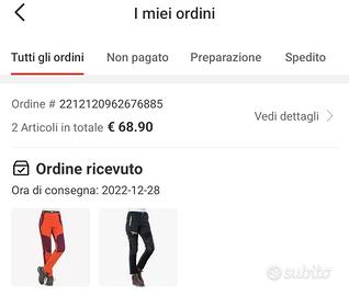 Pantaloni trekking invernali donna