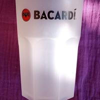 Bicchiere cocktail plastica Bacardi