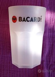 Bicchiere cocktail plastica Bacardi