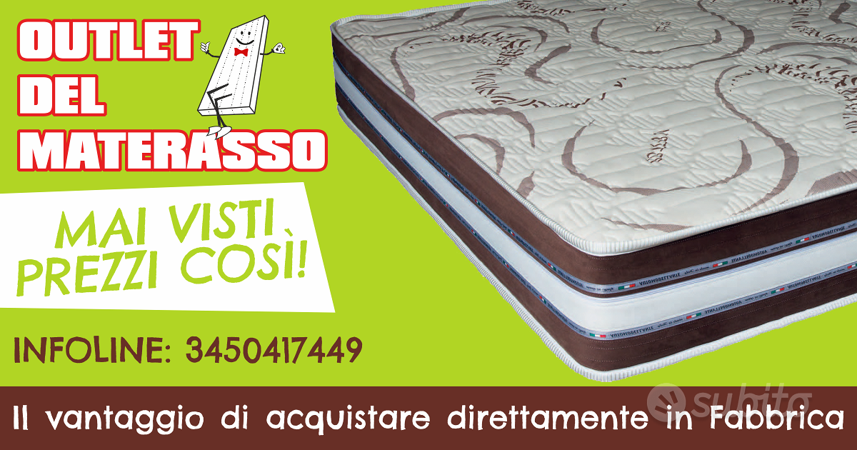 Materasso singolo molle insacchettate Dorelan in Offerta Outlet