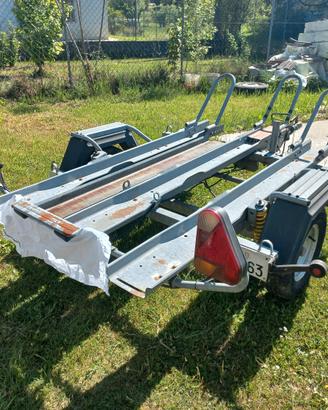 carrello portamoto Ellebi lbm480