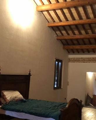 Letto matrimoniale del 1900