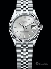 Rolex DJ 31mm Lady 278274 silver nuovo 09/2026 ITA