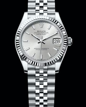 Rolex DJ 31mm Lady 278274 silver nuovo 09/2026 ITA