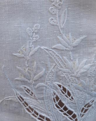 asciugamano in lino + copritavolo 
