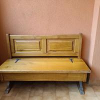 Cassapanca legno rustica vintage