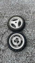 Cerchi con copertoni completi MBK Ovetto