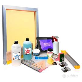 Kit serigrafia per stampare carta by Keygadgets