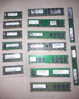 RAM DDR1 DDR2 DDR3  datate