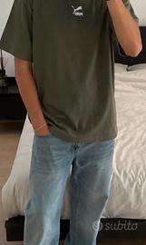 Maglia Puma Oversize Verde Oliva
