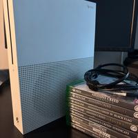 Xbox One S 1TB + Giochi + Cavo. Pronta all’uso