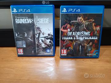 Lotto 2 Giochi PS4: Dead Rising 4 + Rainbow Six