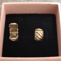 coppia clip pandora piume 