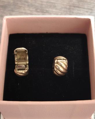 coppia clip pandora piume 