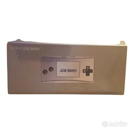 Game boy micro silver nuovo sigillato 