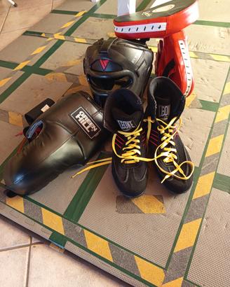 attrezzi per pugilato 