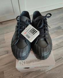 Super ! superga 2630 Stirpe unlined  nappa nere